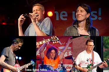 Band in Aktion